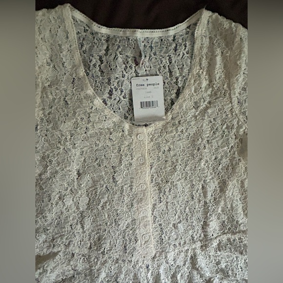 Free people stretch lace top - Picture 2 of 6